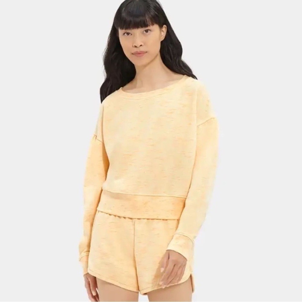 UGG Women's Light Yellow Crew Neck Sweater